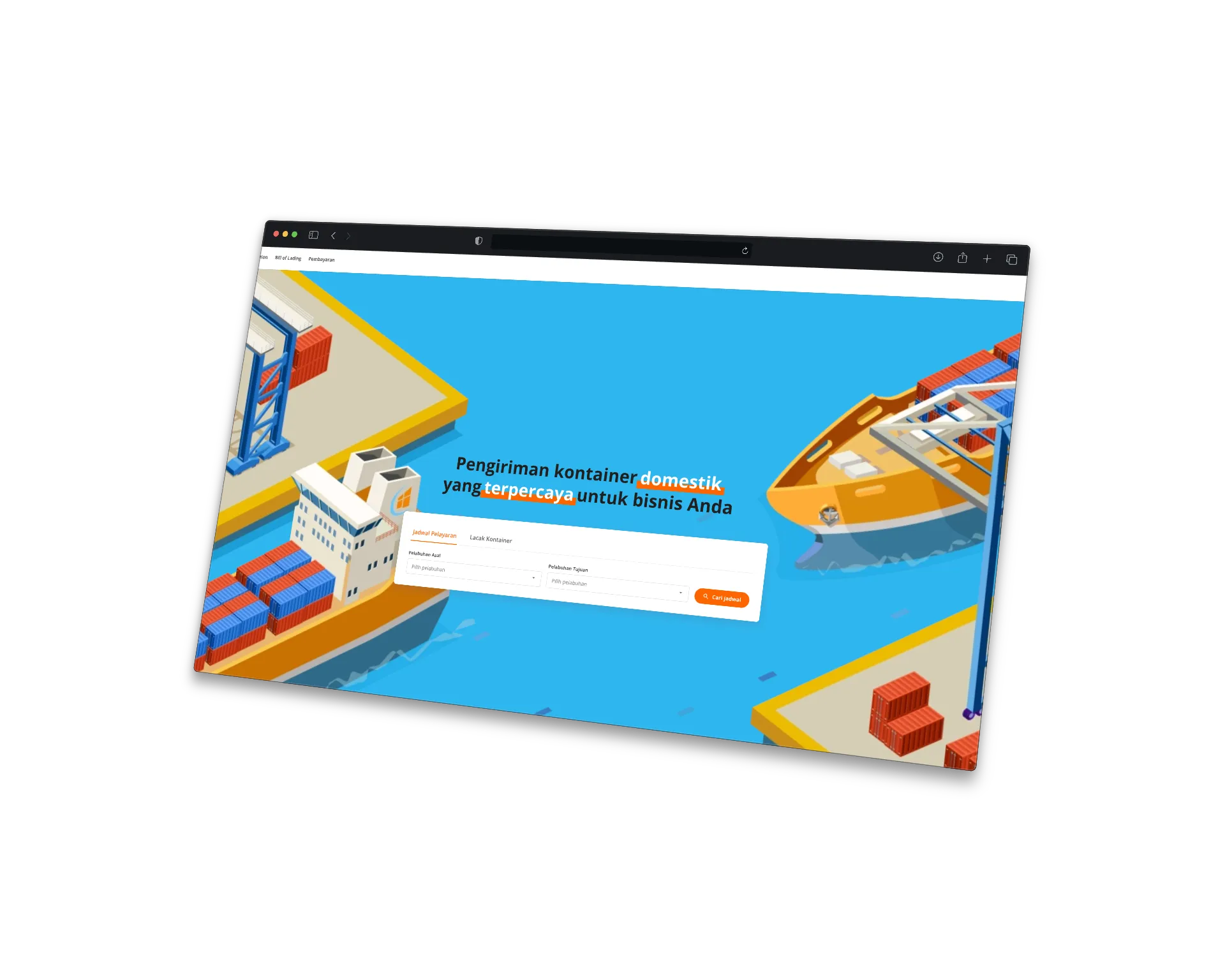 IMS Booking — Desktop